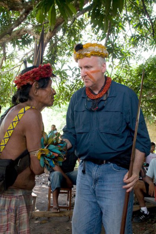 James Cameron in the Amazon