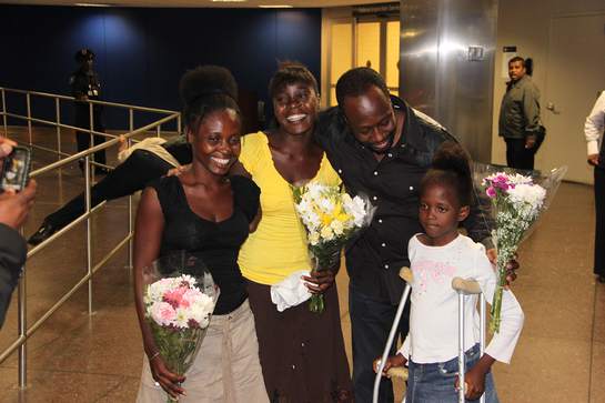 Wyclef Jean Welcomes Haitian Amputees To The US