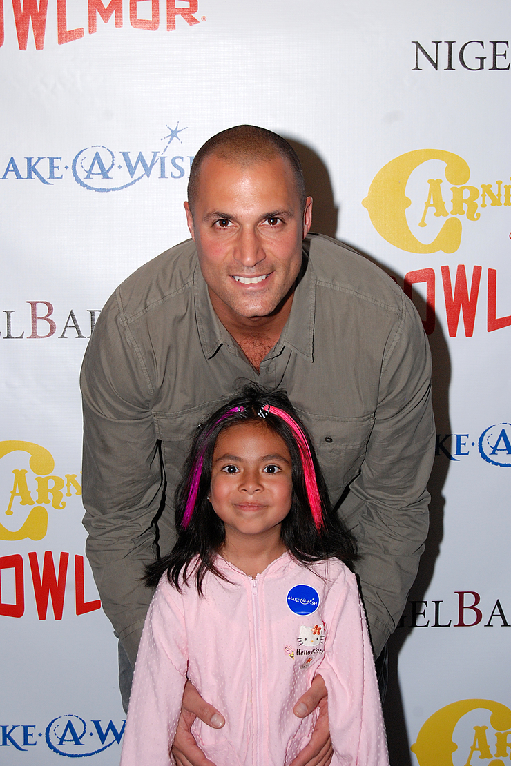 Nigel Barker and Make-A-Wish Friend