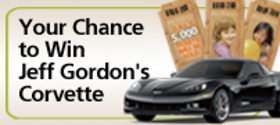 Win Jeff Gordon's Corvette