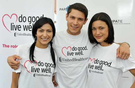 Julia Jones, Tinsel Korey, and Alex Meraz