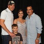 Rodney Atkins Meets Jeff Fisher At Charity Softball Game
