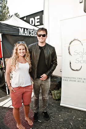 Tom Delonge and CaCee Cobb Macbeth Shoes Tom Delonge and CaCee Cobb Macbeth Shoes