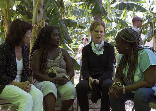 Nicole Kidman Visits Haiti