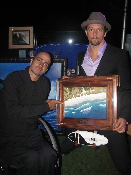 Jason Mraz and Jesse Billauer