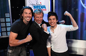 MDA Telethon: Ace Young, Nigel Lythgoe, David Archuleta