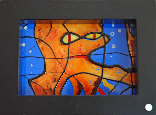 Margate Harbour Arm anonymous art auction in aid of RNLI - octopus Margate Harbour Arm anonymous art auction in aid of RNLI - octopus