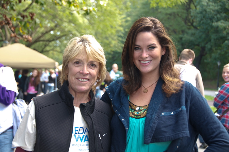 Whitney Thompson and NEDA CEO, Lynn Grefe