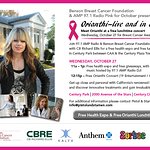 Orianthi To Hold Free Concert For Breast Cancer Awareness