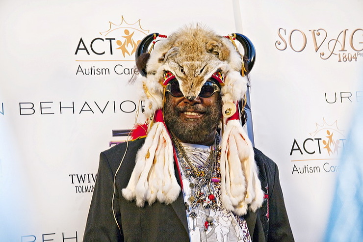 George Clinton at ACT Today! Gala