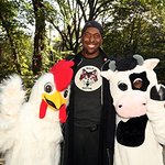 John Salley Walks For Farm Animals