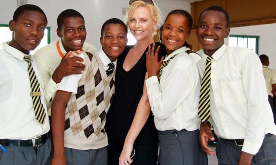 Charlize Theron to speak at Living Peace event