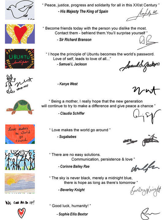 21st Century Leaders Signitures