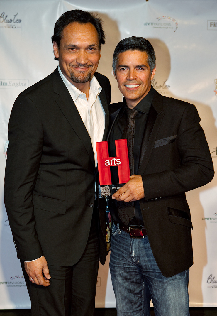 Jimmy Smits and Esai Morales