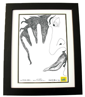 Michael Sheen's Paw Print Michael Sheen's Paw Print
