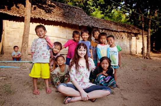 Lily Cole Christian Aid