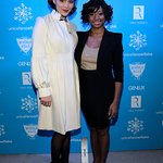 Monique Coleman And Katharine McPhee Light The UNICEF Snowflake