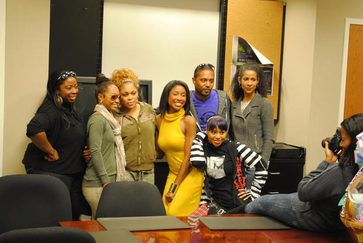 Anashay Wright, Executive Director of LLF, Chilli, T-Boz, Kortni Boyd, Monique Rivarde, Reigndrop Lopes