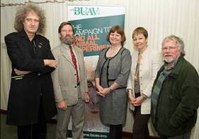 Brian May, Bill Oddie and BUAV