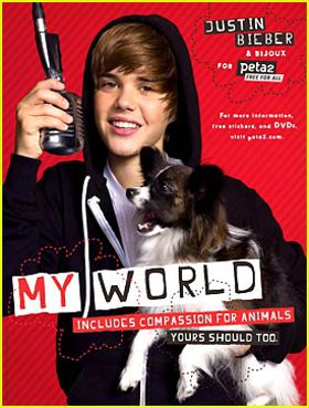Justin Bieber PETA Justin Bieber PETA