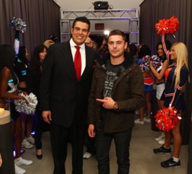 Frank Verdugo & Zac Efron