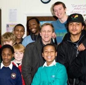 Daniel Craig at Barnardo's Centre