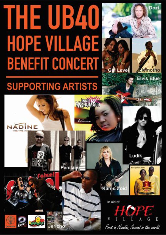 UB40 For Hope Concert