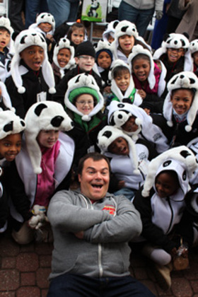 Jack Black and Panda Kids