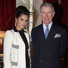 Cheryl Cole and Prince Charles