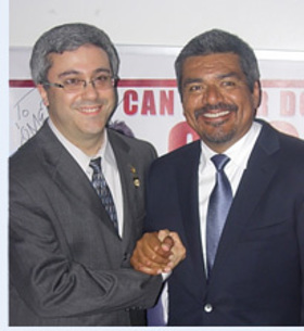 Thomas A. Saenz and George Lopez