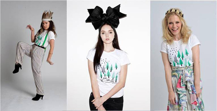 KT Tunstall, Lily Cole, Emilia Fox - Climate Week T-shirts