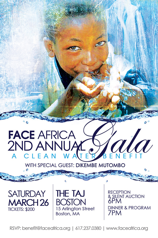 FACE Africa Gala Flyer