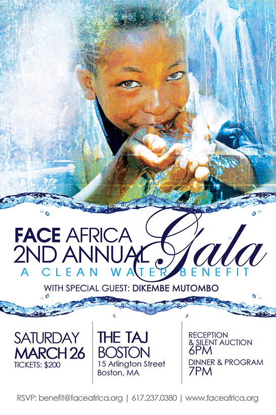 FACE Africa Gala Flyer FACE Africa Gala Flyer