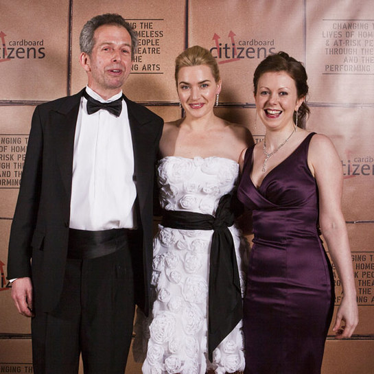 Kate Winslet at Cardboard Citizens Charity Event