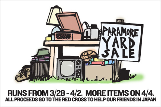 Paramore Yard Sale