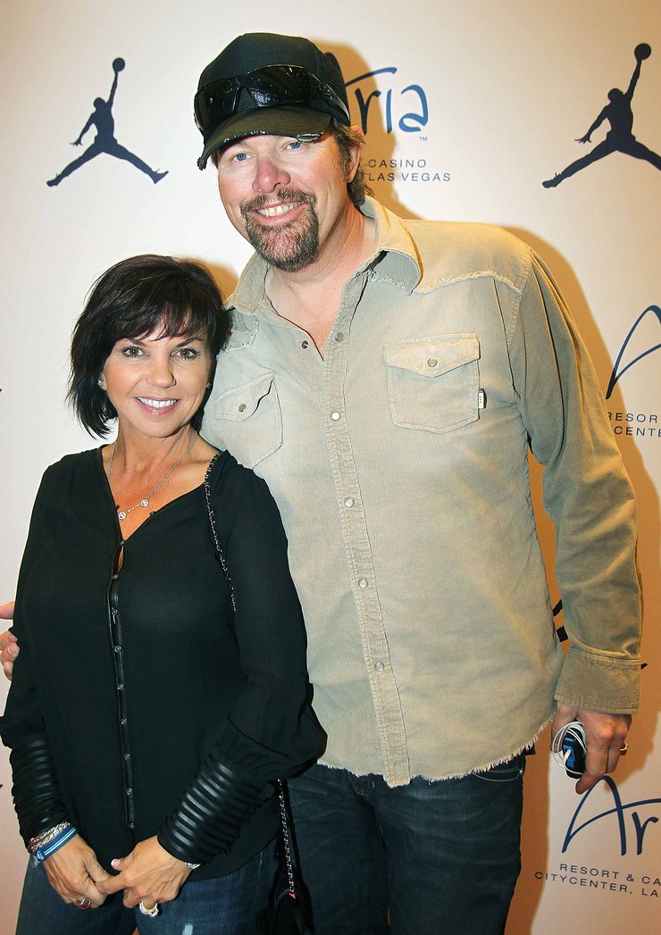 Toby Keith and Tricia Covel