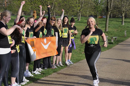 Pamela Stephenson Runs For Congo Women