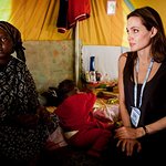 Angelina Jolie Makes Charity Trip To Tunisian-Libyan Border