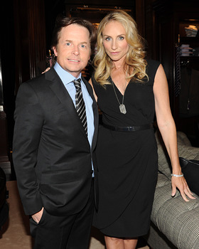 Michael J. Fox and Tracy Pollan