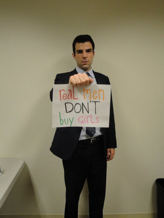 Zachary Quinto Real Men