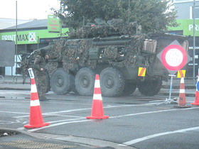 Army Tanks in Christchurch