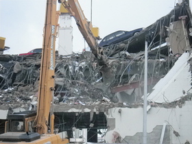 Carpark Building following the quake