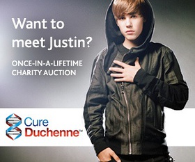 Cure Duchenne and meet Justin Bieber Cure Duchenne and meet Justin Bieber