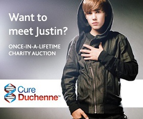 Cure Duchenne and meet Justin Bieber