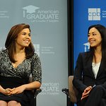 America Ferrera And Aimee Garcia Support Graduation Initiative