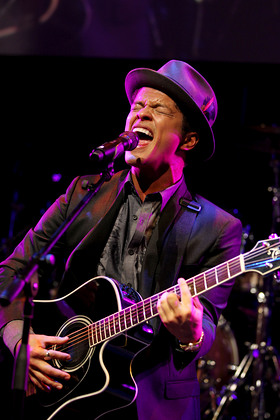 Bruno Mars Performs At Event To Prevent