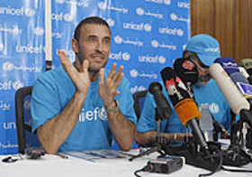 Kadhum Al-Sahir named as UNICEF Ambassador