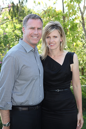 Will Ferrell & Wife Viveca Paulin-Ferrell Will Ferrell & Wife Viveca Paulin-Ferrell