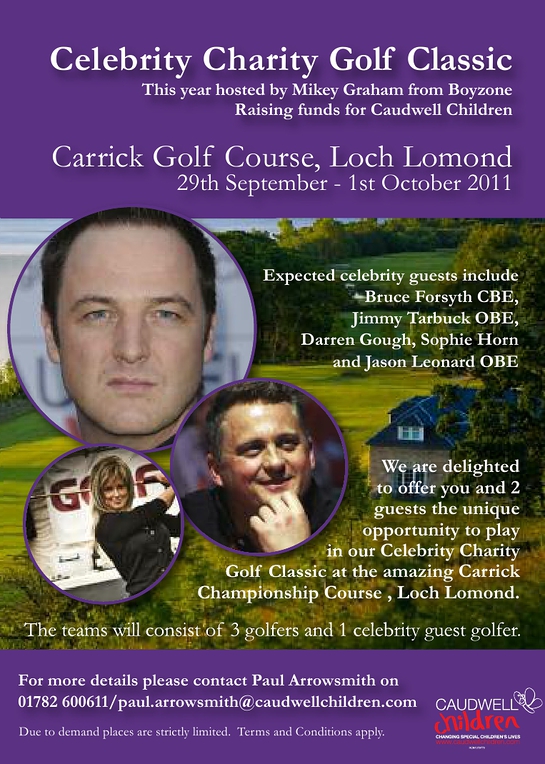 Caudwell Children Celebrity Golf