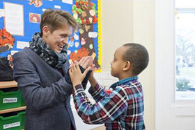 Mark Owen at Rainbow School